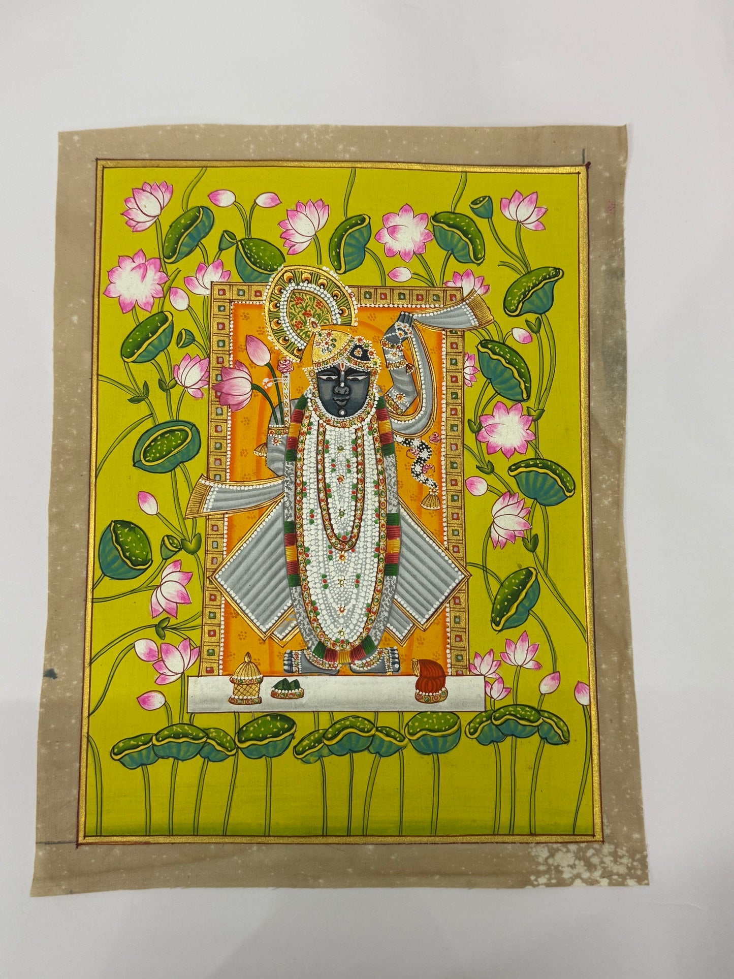 Shreenath Ji Pichwai Painting