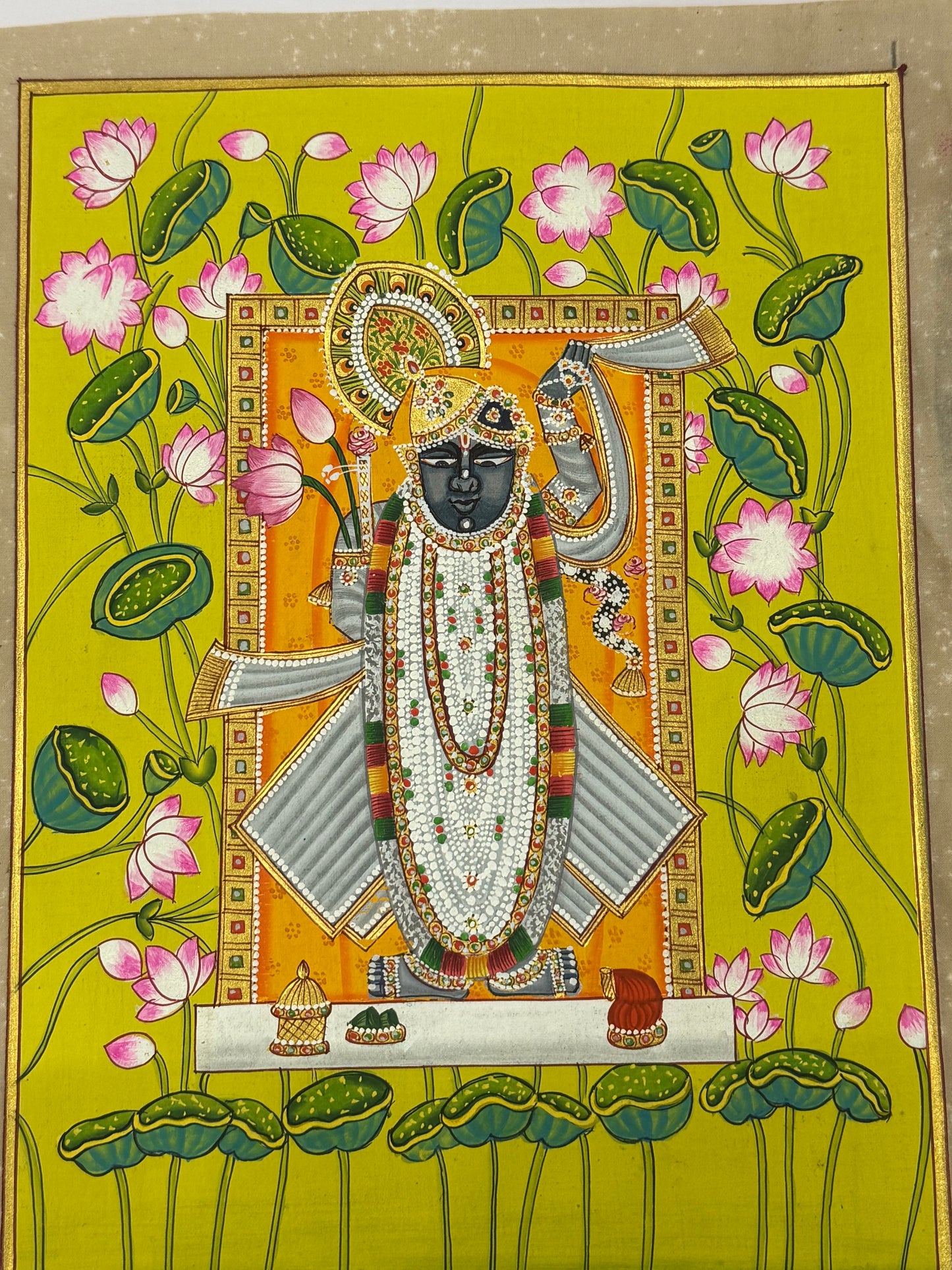 Shreenath Ji Pichwai Painting