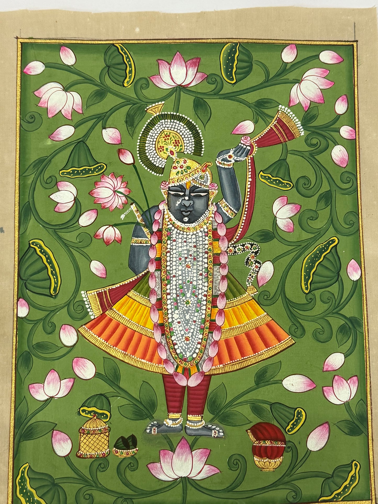 Shreenath Ji Pichwai Painting