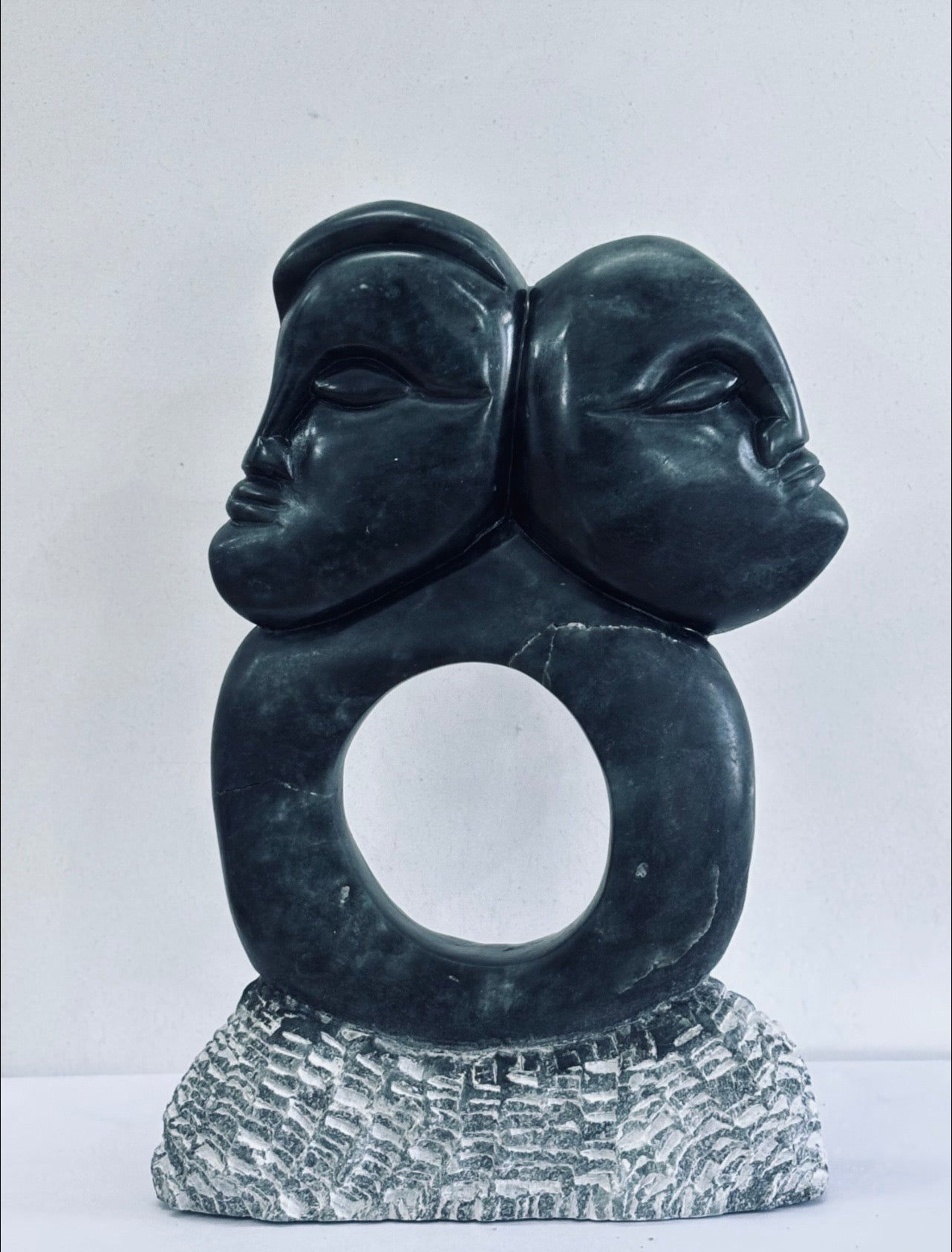 Dual Souls Abstract Sculpture