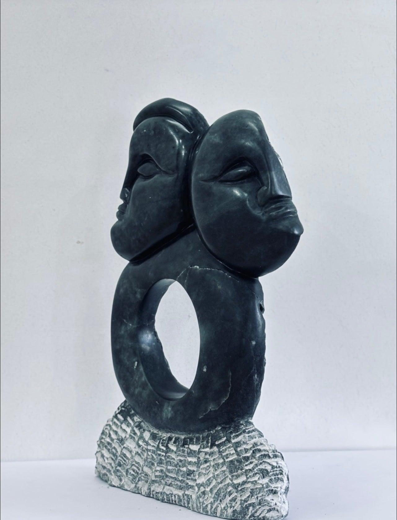 Dual Souls Abstract Sculpture