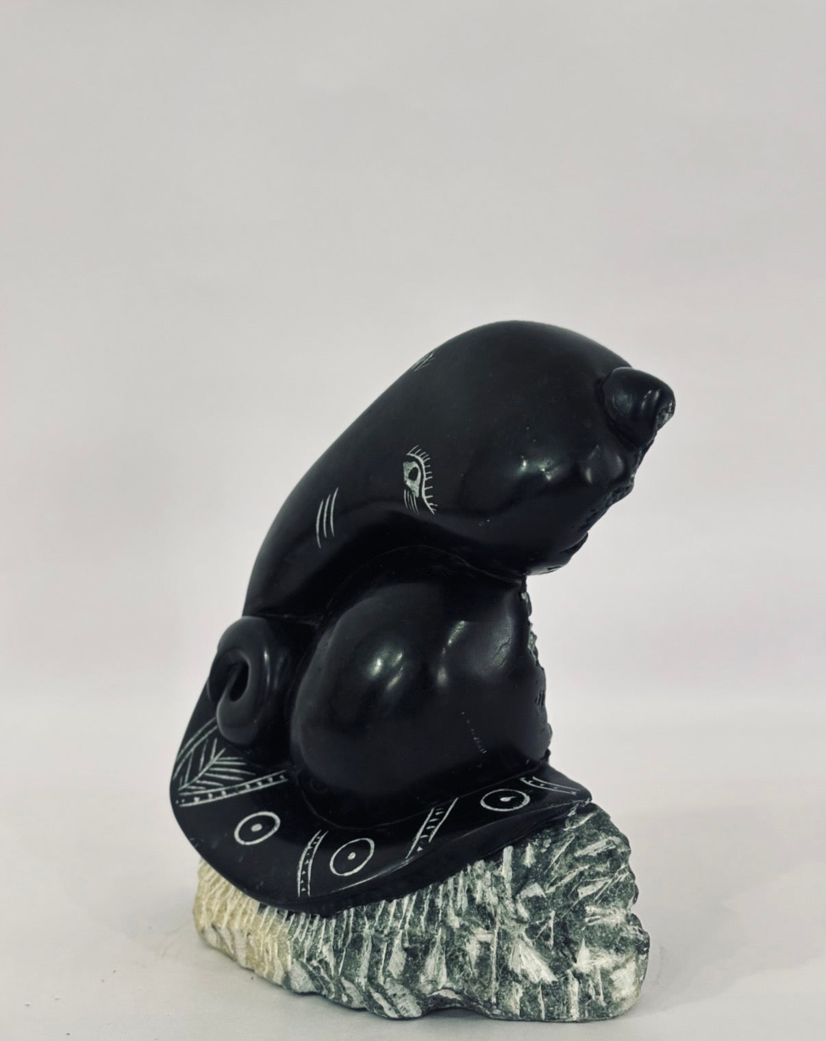 Abstract Lord Ganesha Stone Sculpture