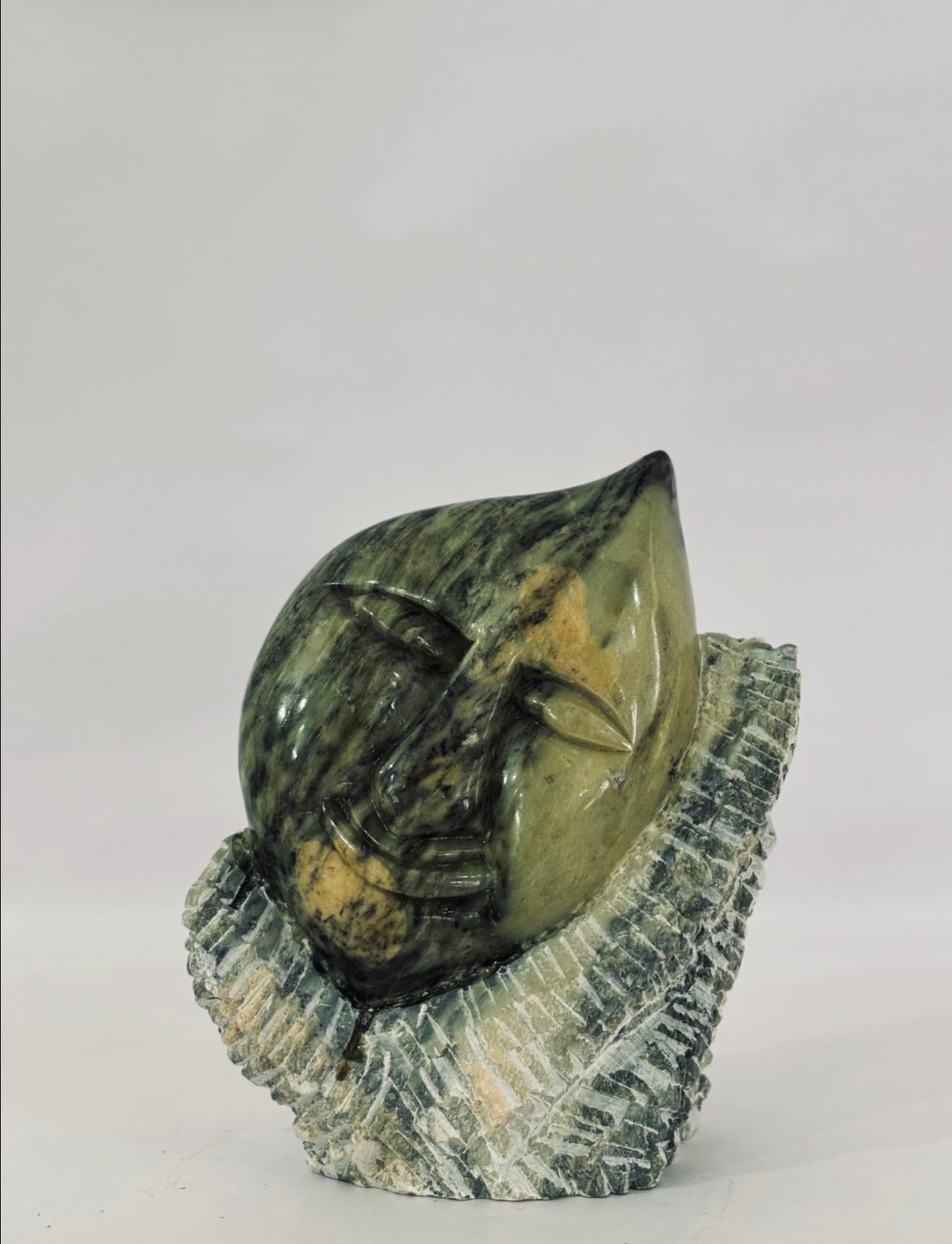 Serene Dream Face Sculpture
