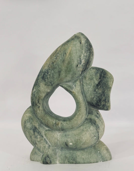 Abstract Lord Ganesha Flow Sculpture