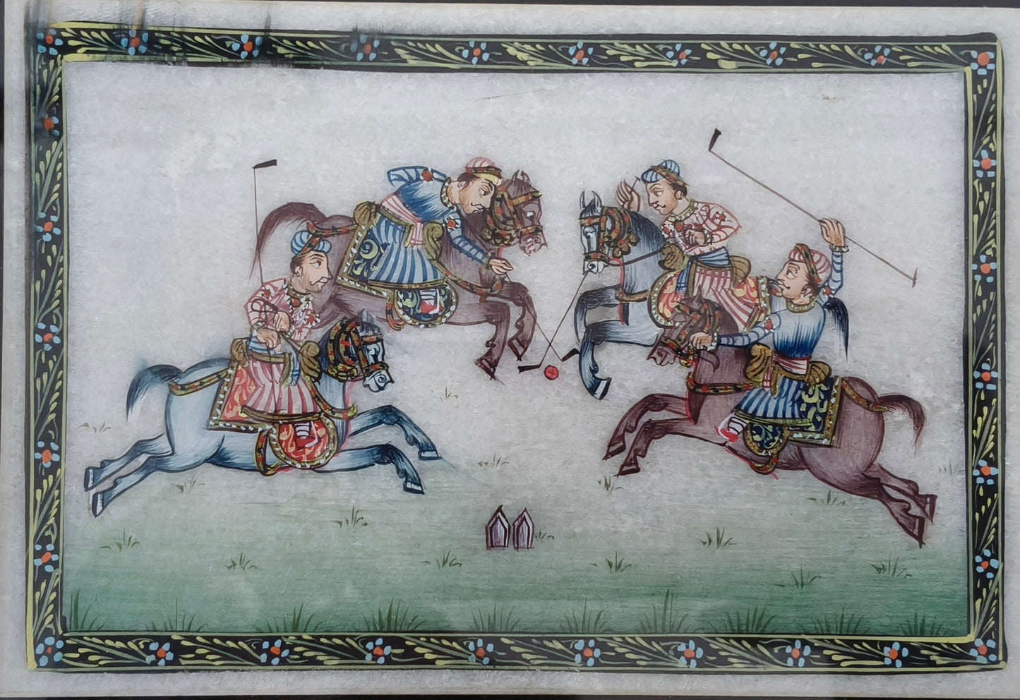 Royal Polo Match Miniature Painting