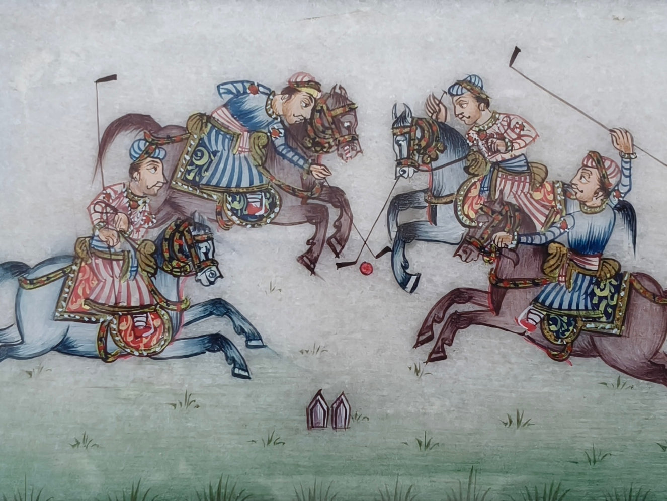 Royal Polo Match Miniature Painting