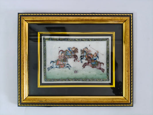 Royal Polo Match Miniature Painting