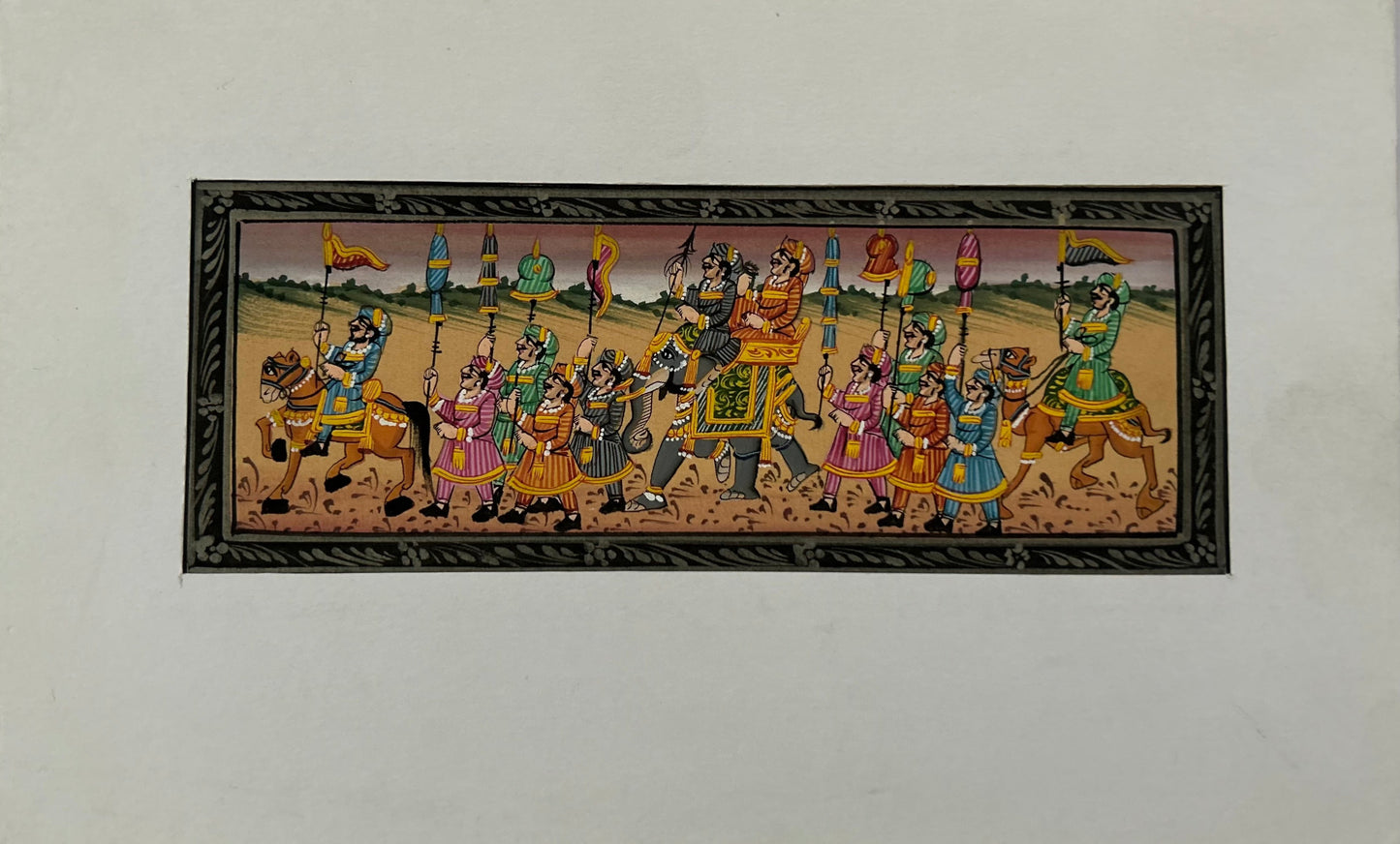 Traditional Rajasthani Miniature Painting