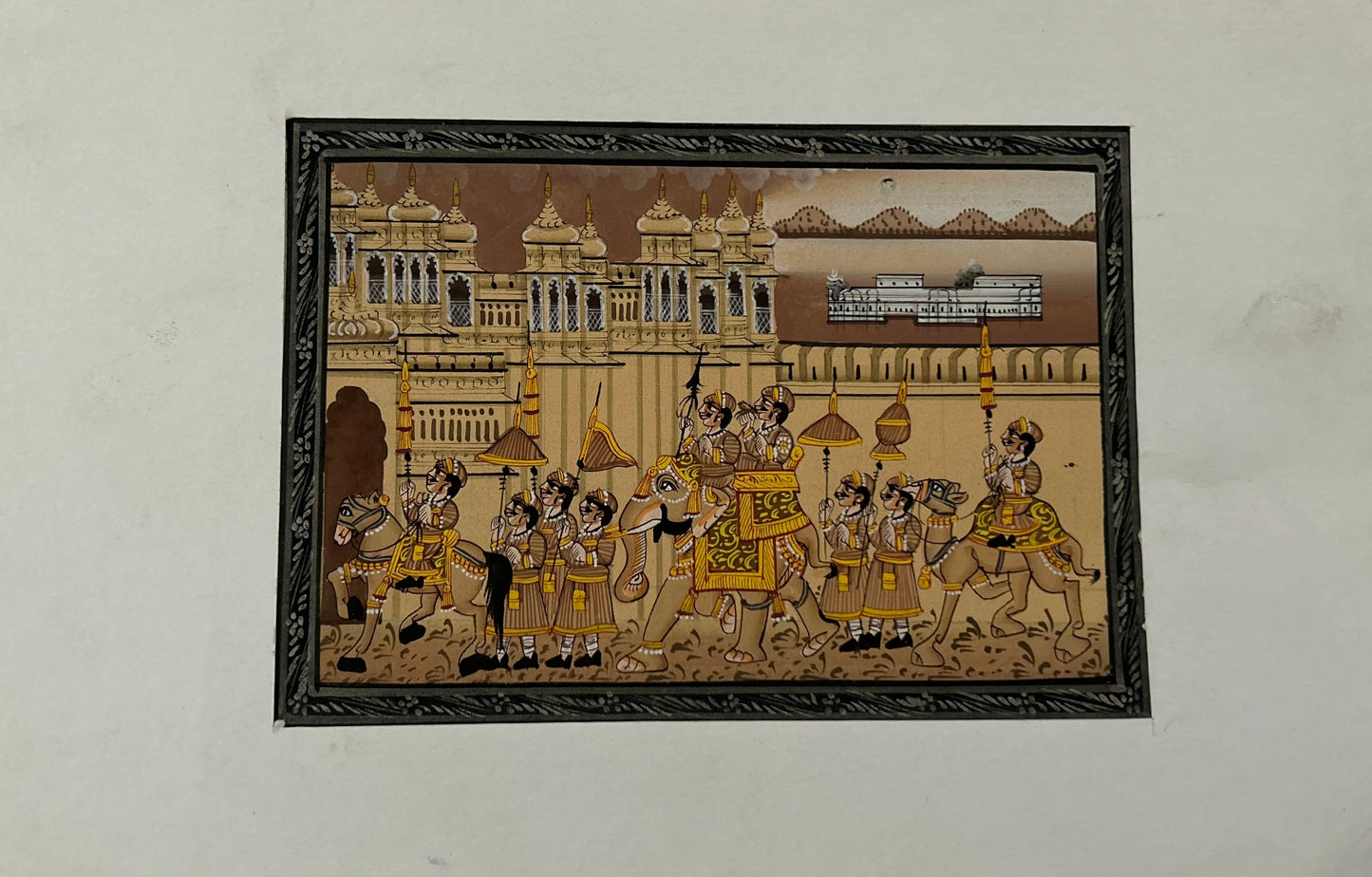 Traditional Rajasthani Miniature Painting