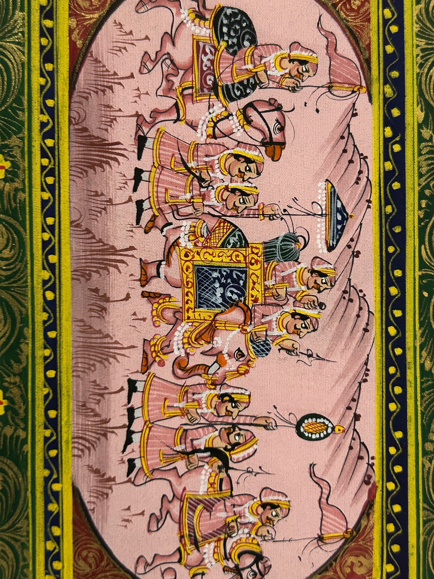 Traditional Rajasthani Miniature painting