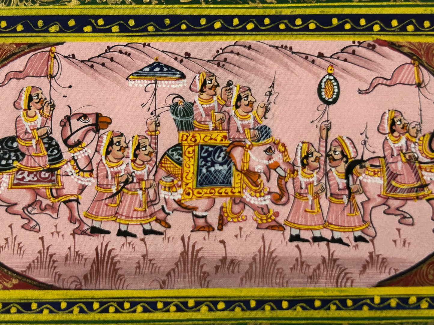 Traditional Rajasthani Miniature painting