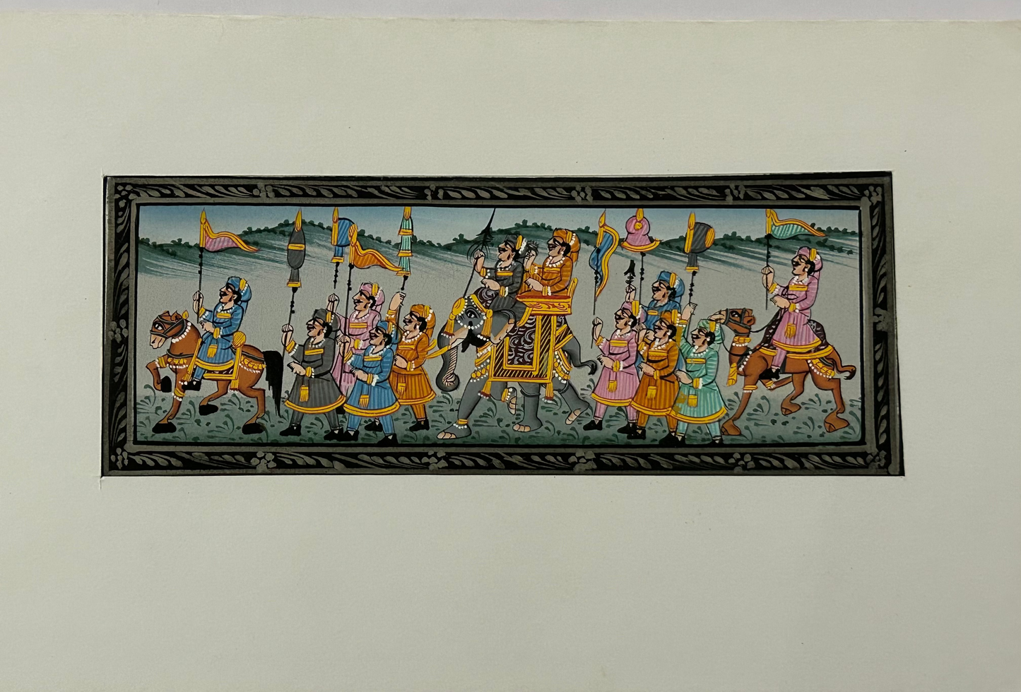 Traditional Rajasthani Miniature painting