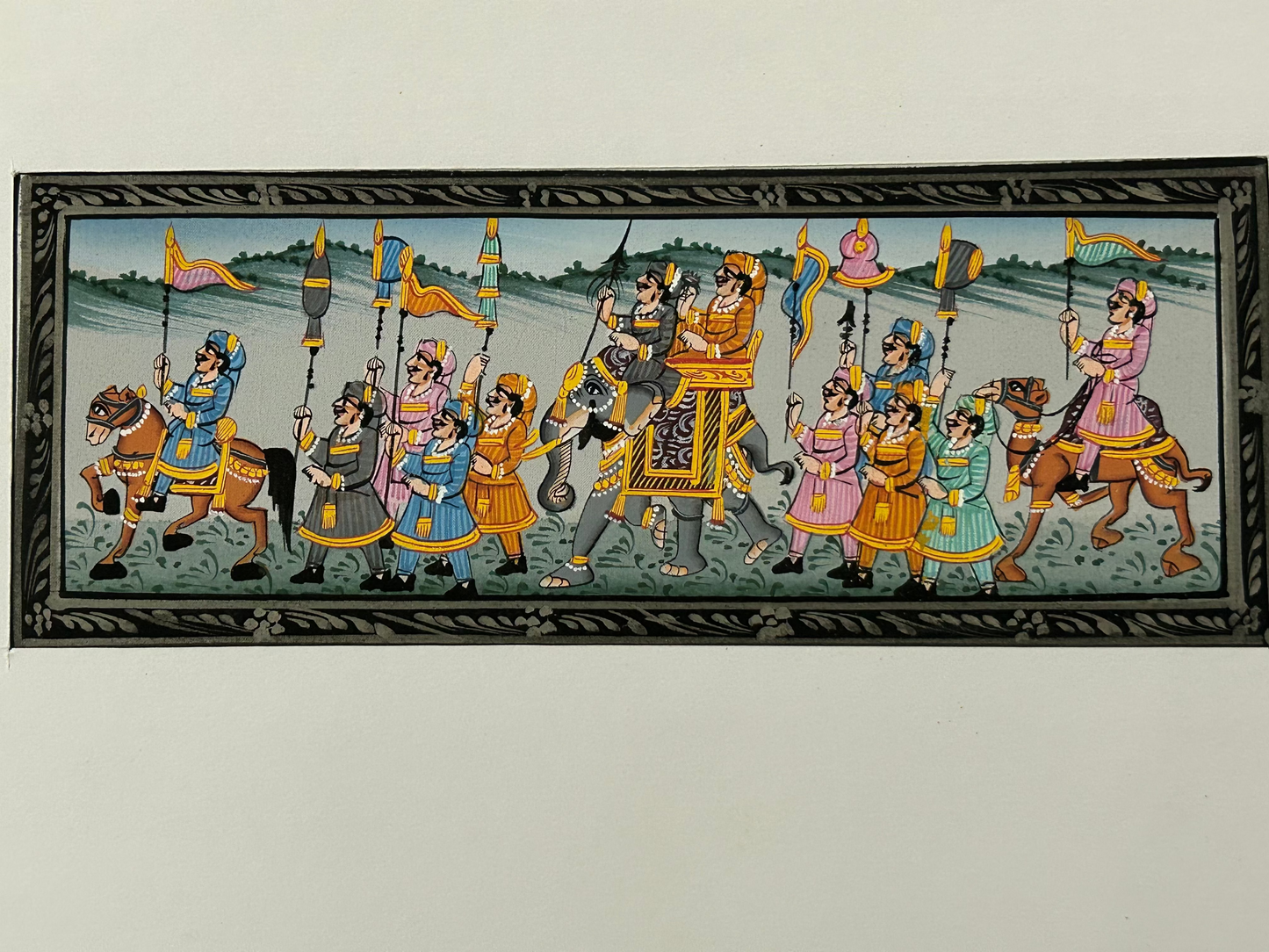 Traditional Rajasthani Miniature painting