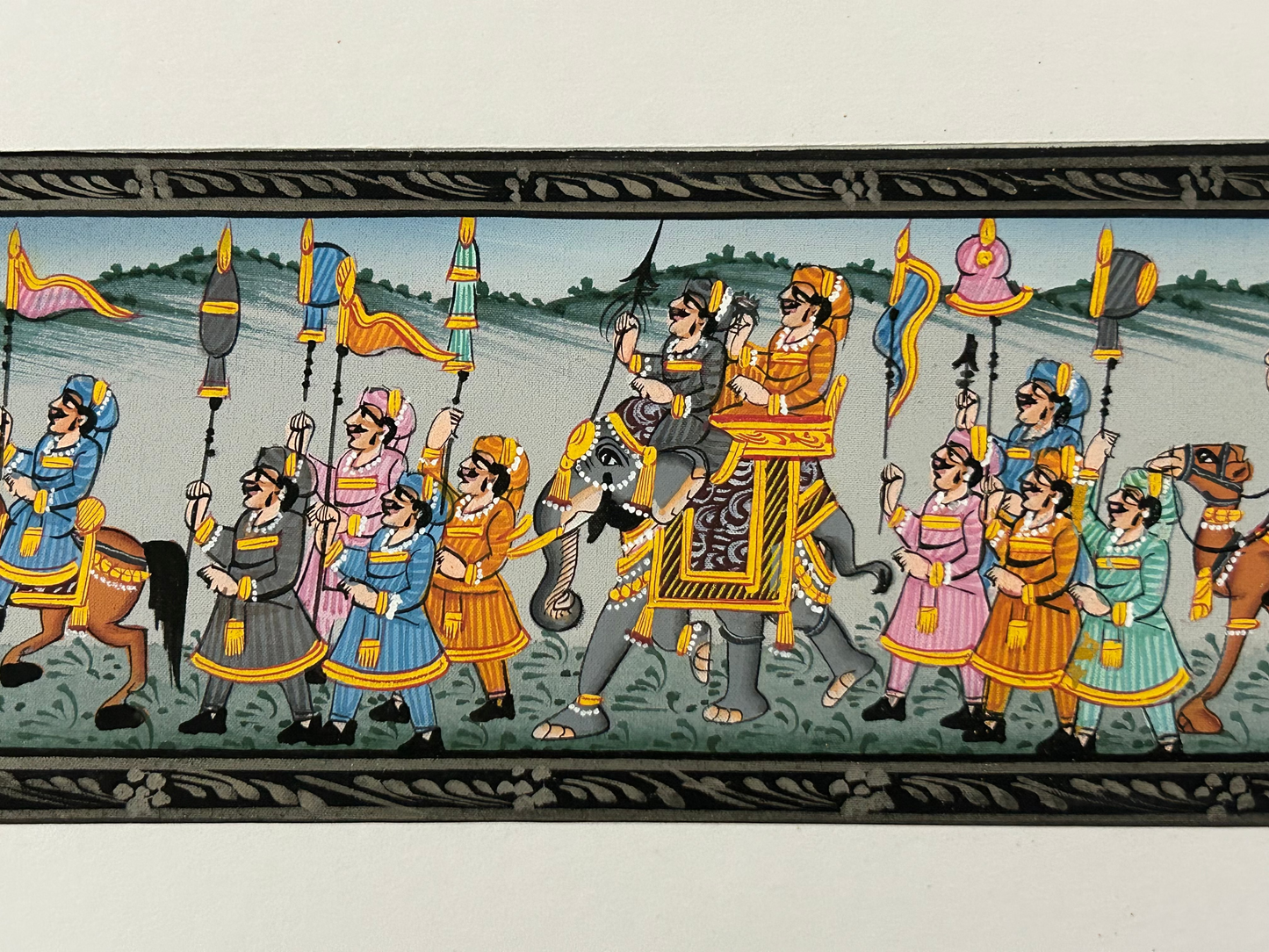 Traditional Rajasthani Miniature painting