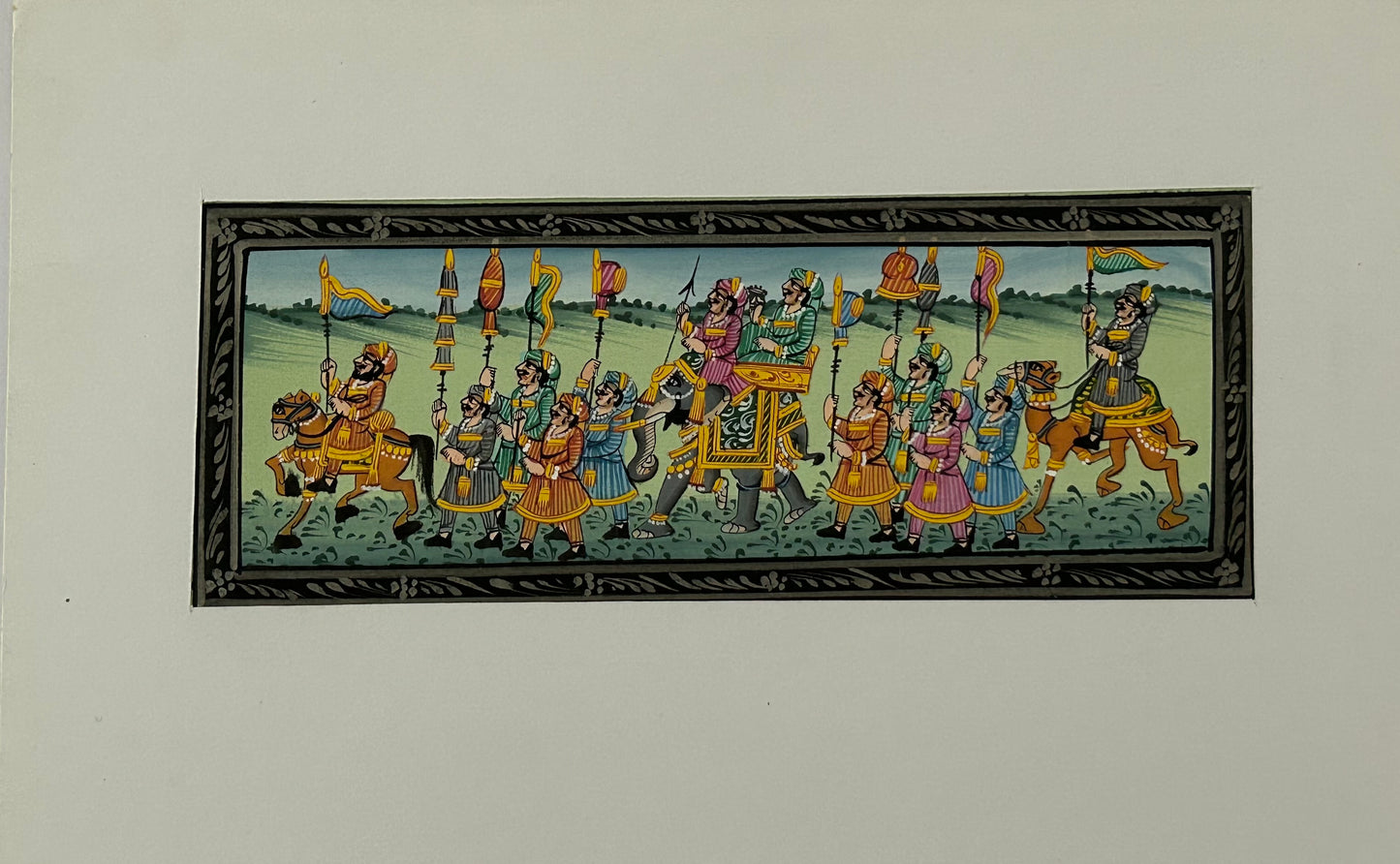 Traditional Rajasthani Miniature Painting