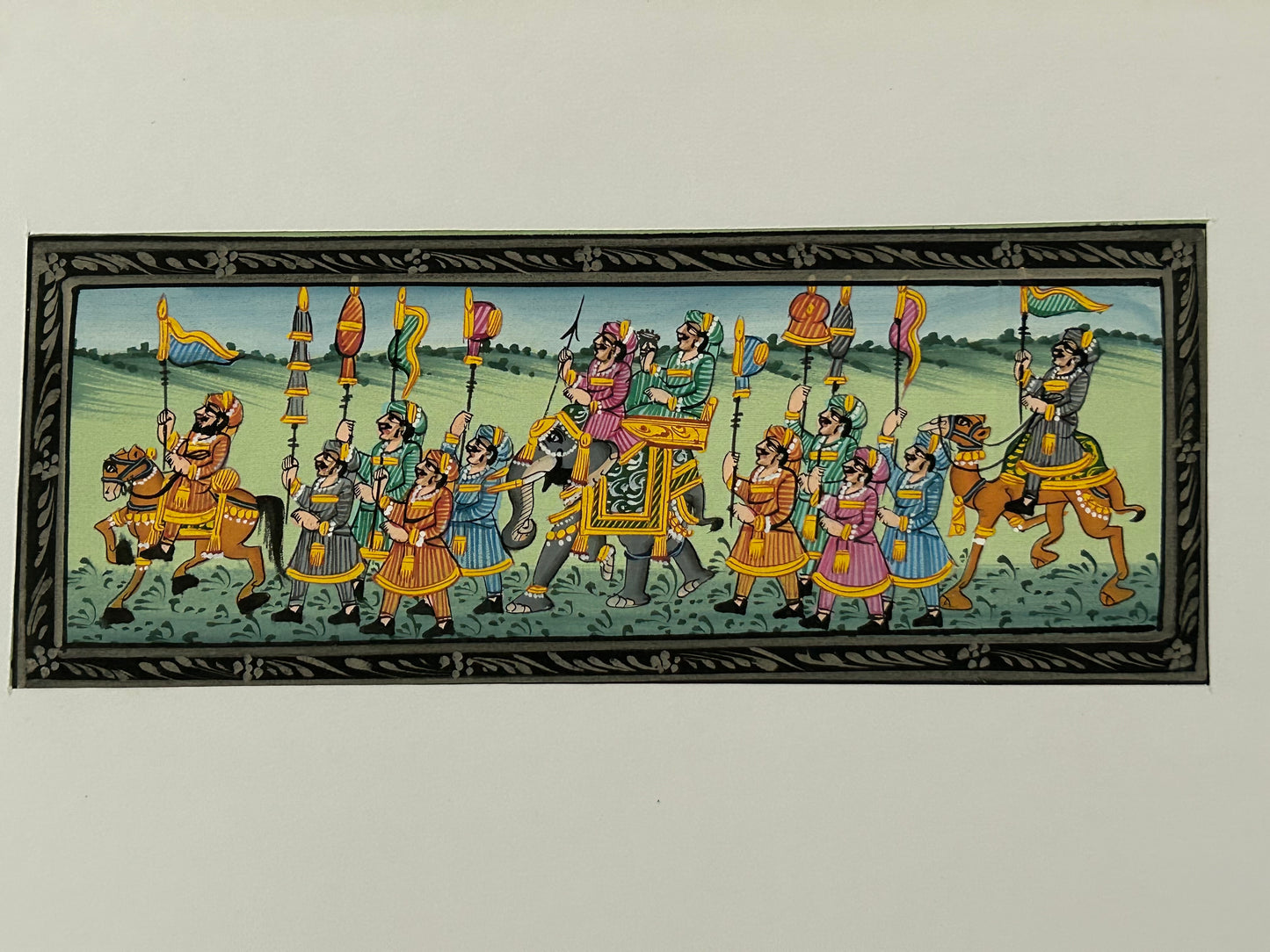 Traditional Rajasthani Miniature Painting