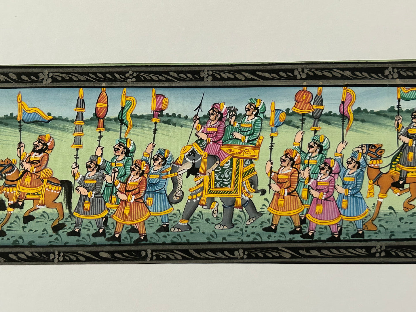Traditional Rajasthani Miniature Painting