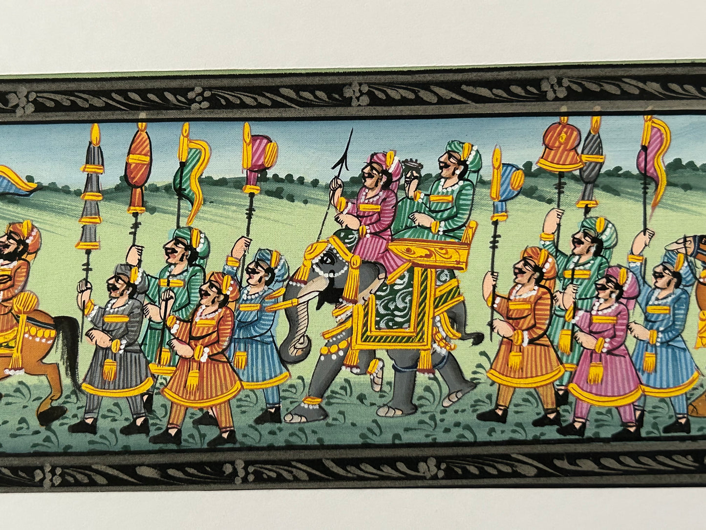 Traditional Rajasthani Miniature Painting