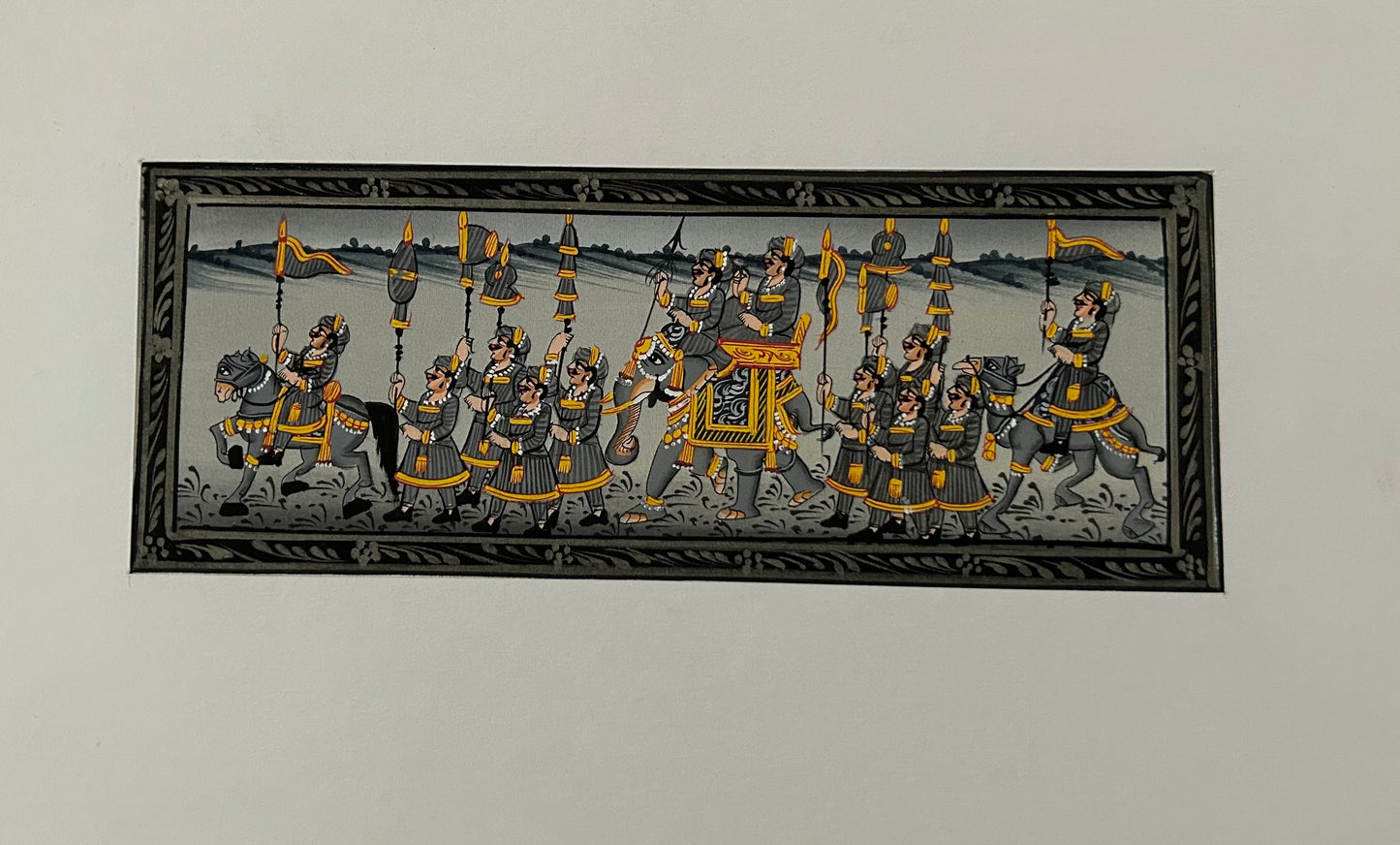 Traditional Rajasthani Miniature Painting