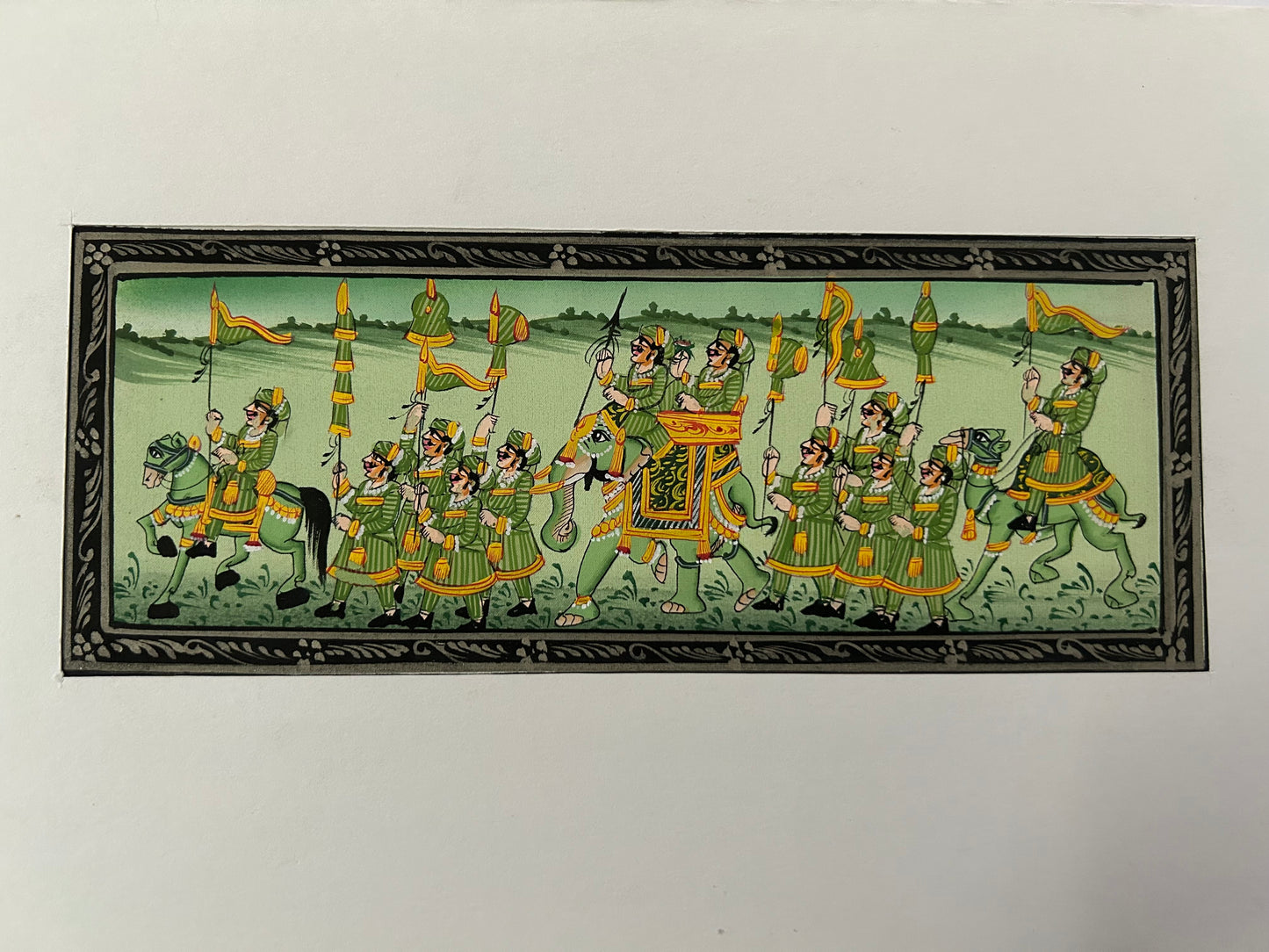 Traditional Rajasthani Miniature Painting