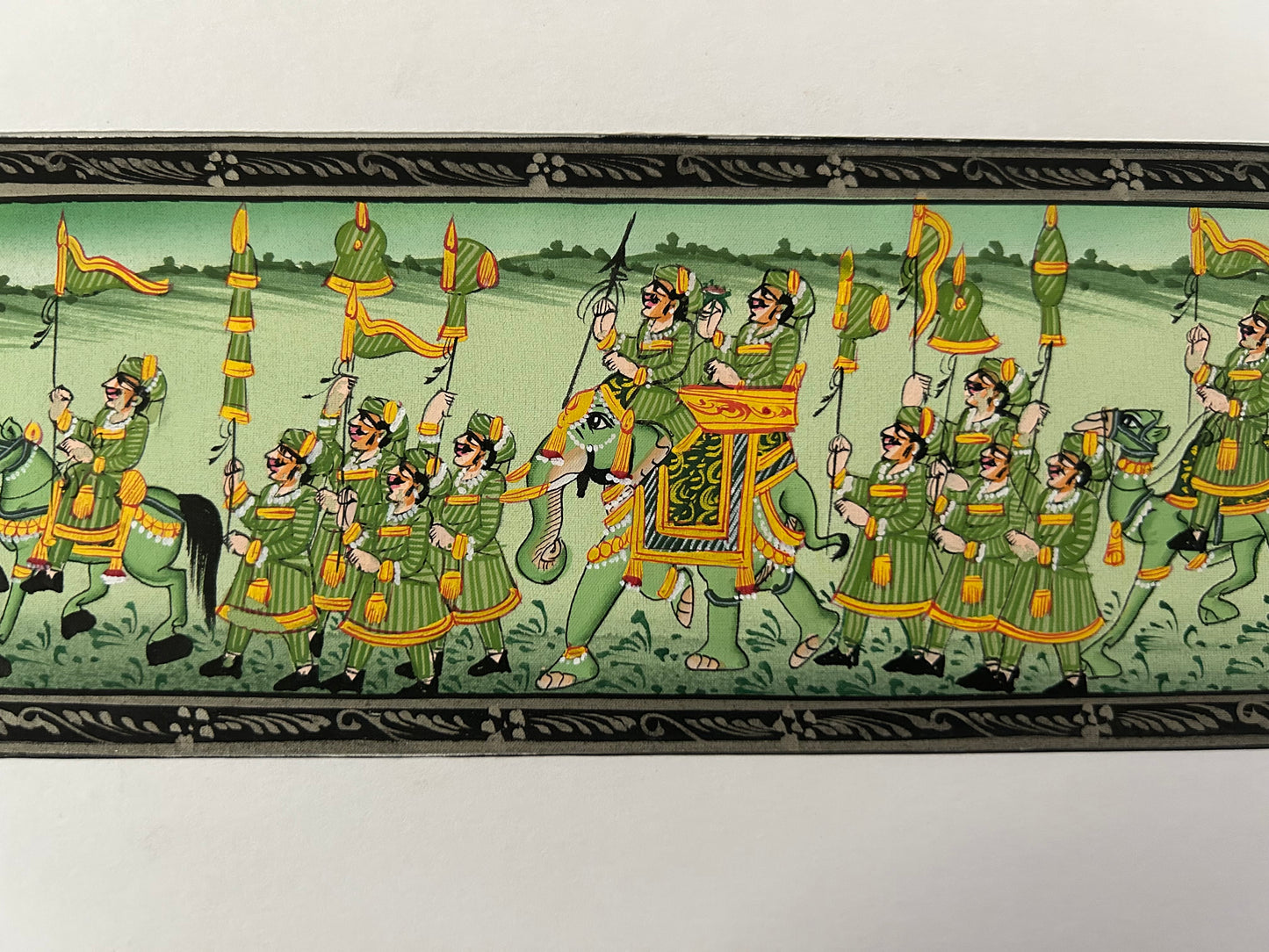 Traditional Rajasthani Miniature Painting