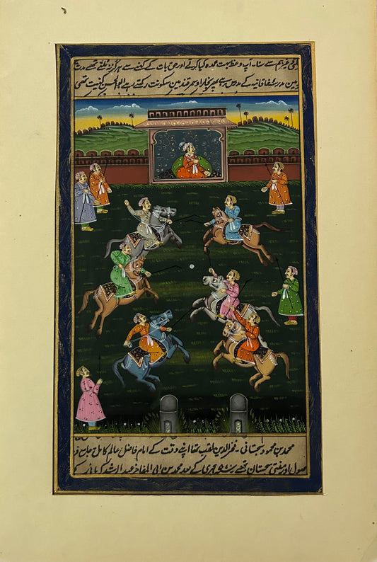 Traditional Rajasthani Miniature Painting