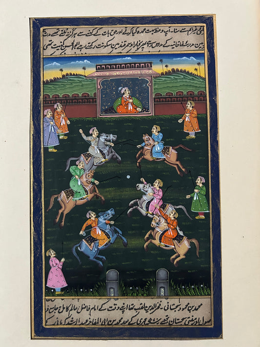 Traditional Rajasthani Miniature Painting