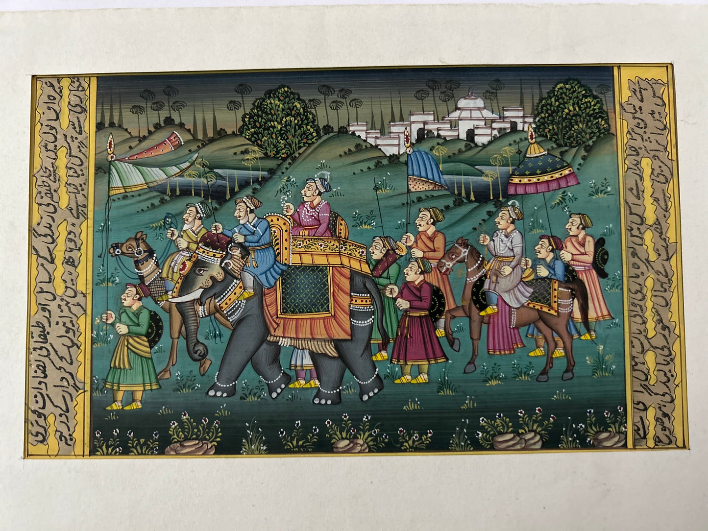 Traditional Rajasthani Miniature Painting