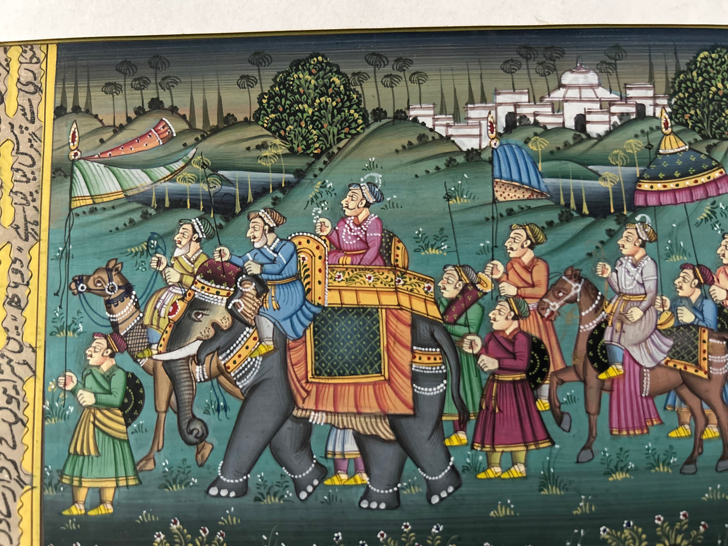 Traditional Rajasthani Miniature Painting