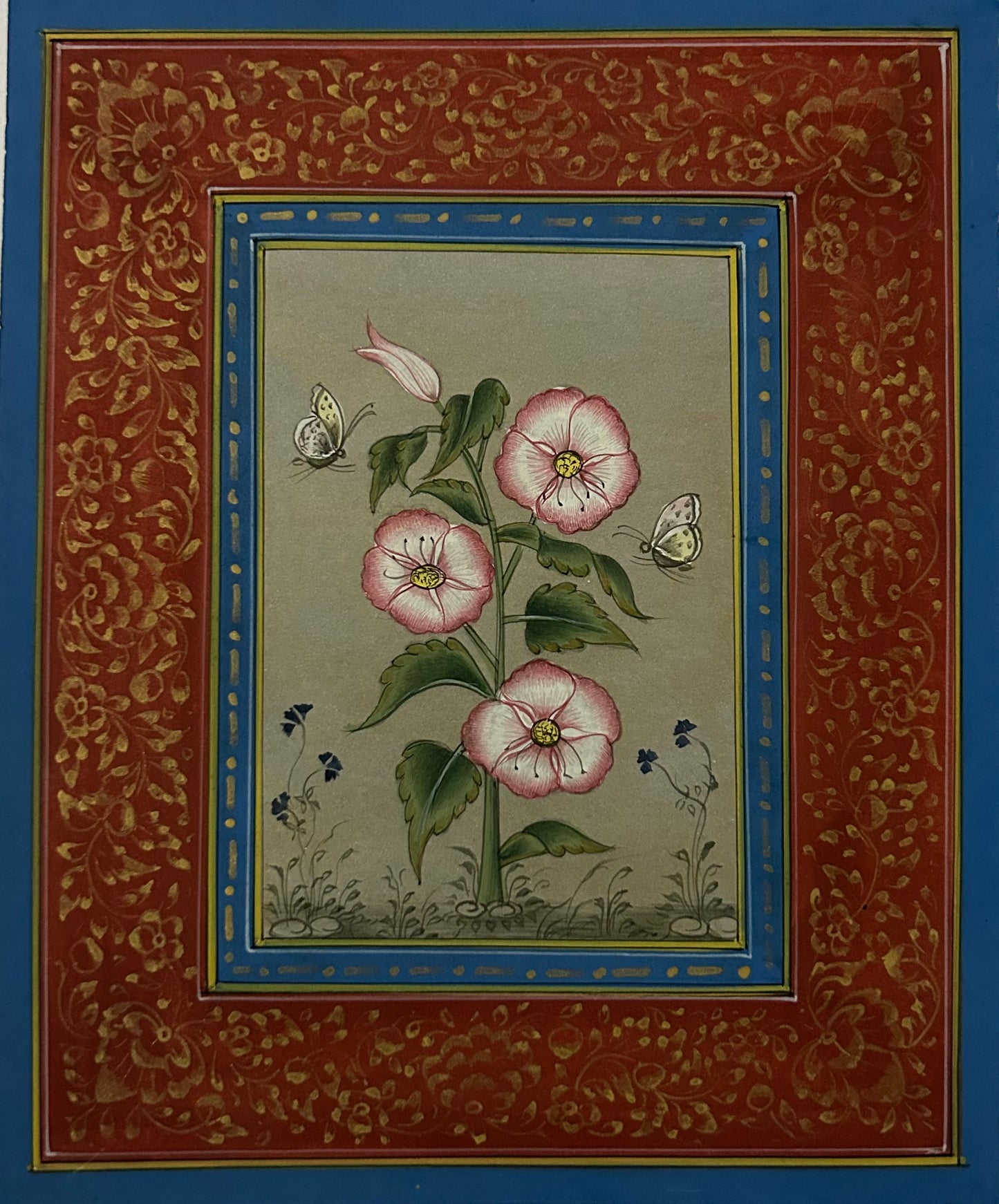 Hand-painted  Miniature flowers