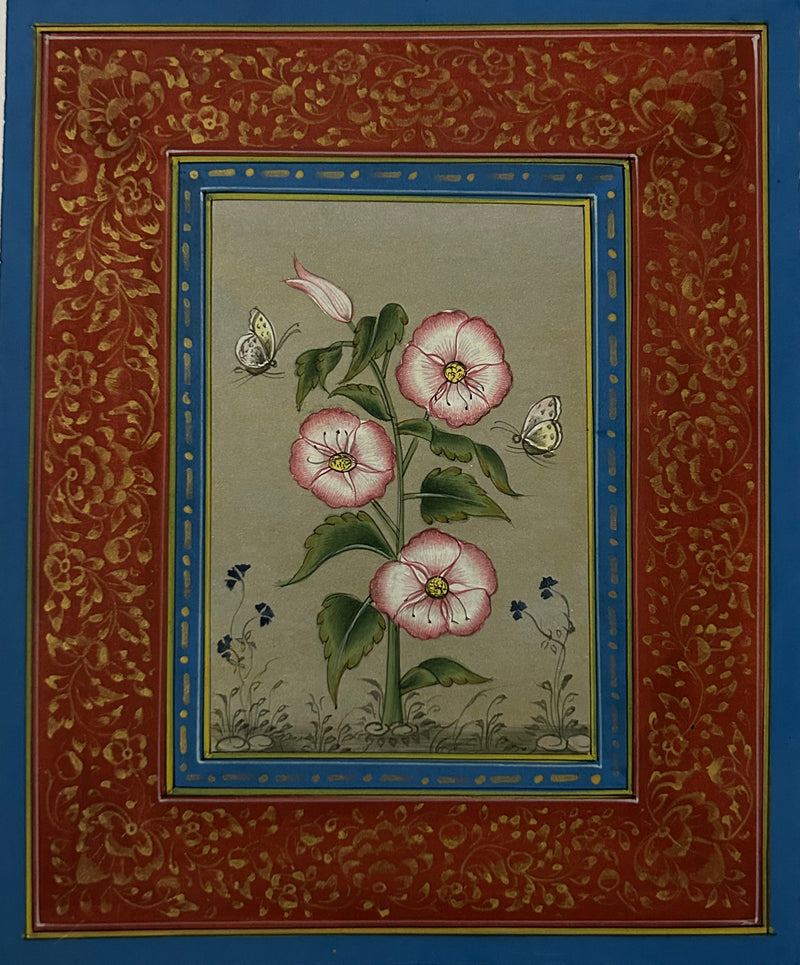 Hand-painted  Miniature flowers