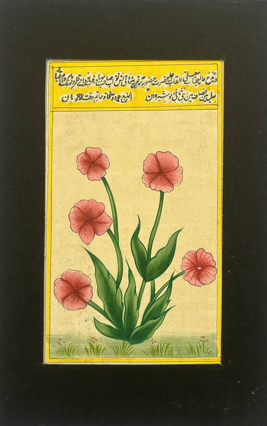 Hand-painted  Miniature flowers