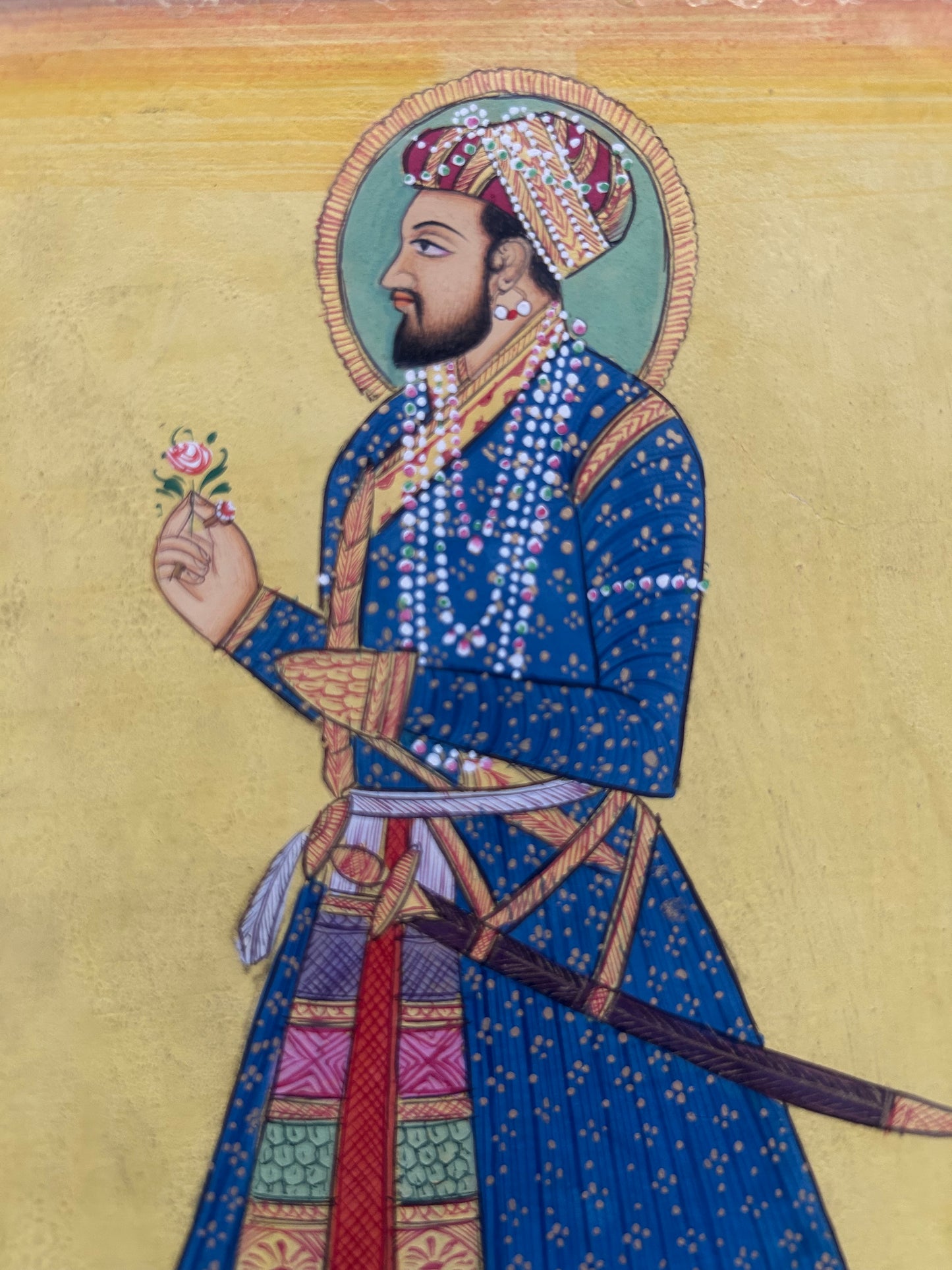 Mughal Miniature portrait