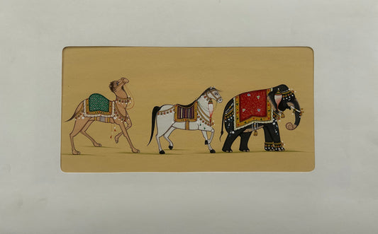 Indian Miniature Animal Painting