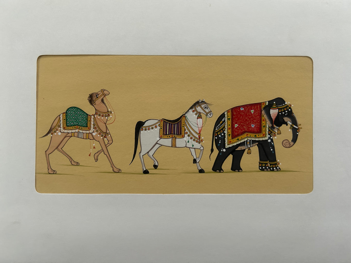 Indian Miniature Animal Painting