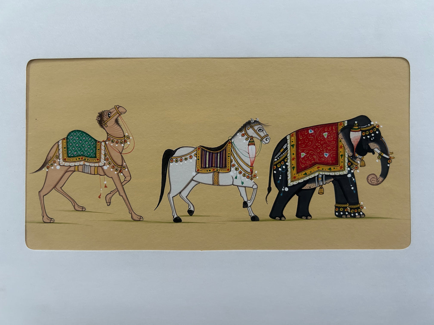 Indian Miniature Animal Painting