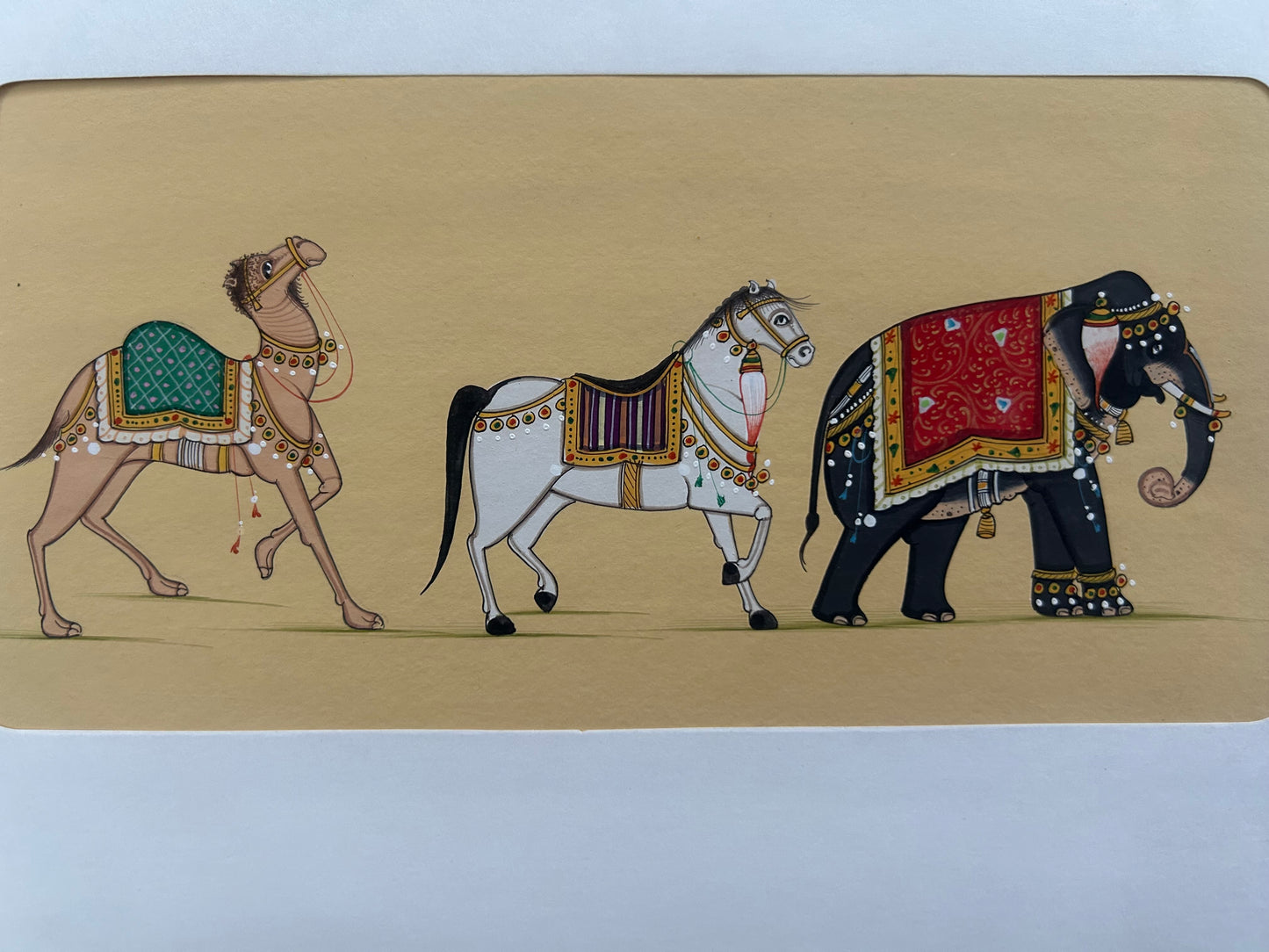 Indian Miniature Animal Painting