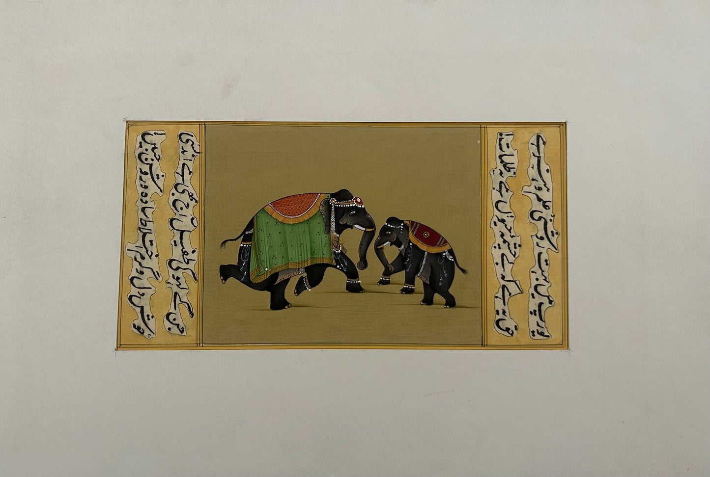 Indian Miniature Animal Painting