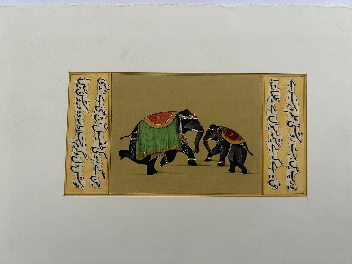 Indian Miniature Animal Painting