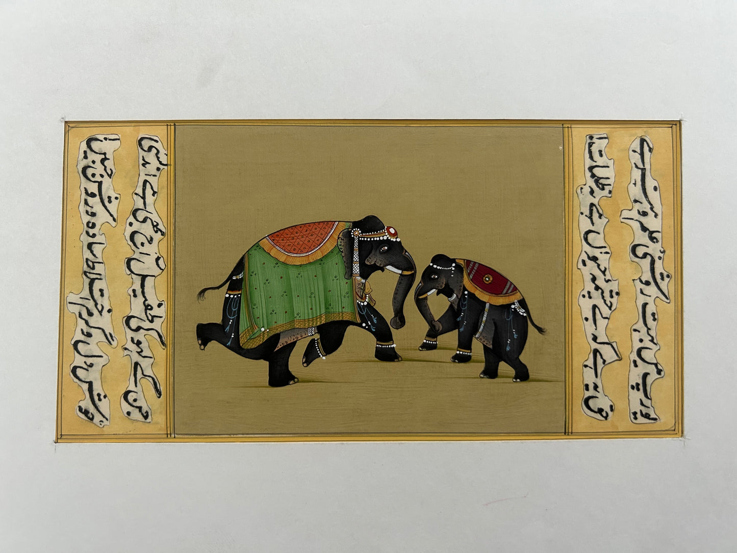 Indian Miniature Animal Painting
