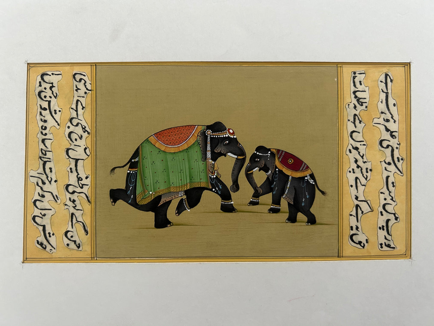 Indian Miniature Animal Painting