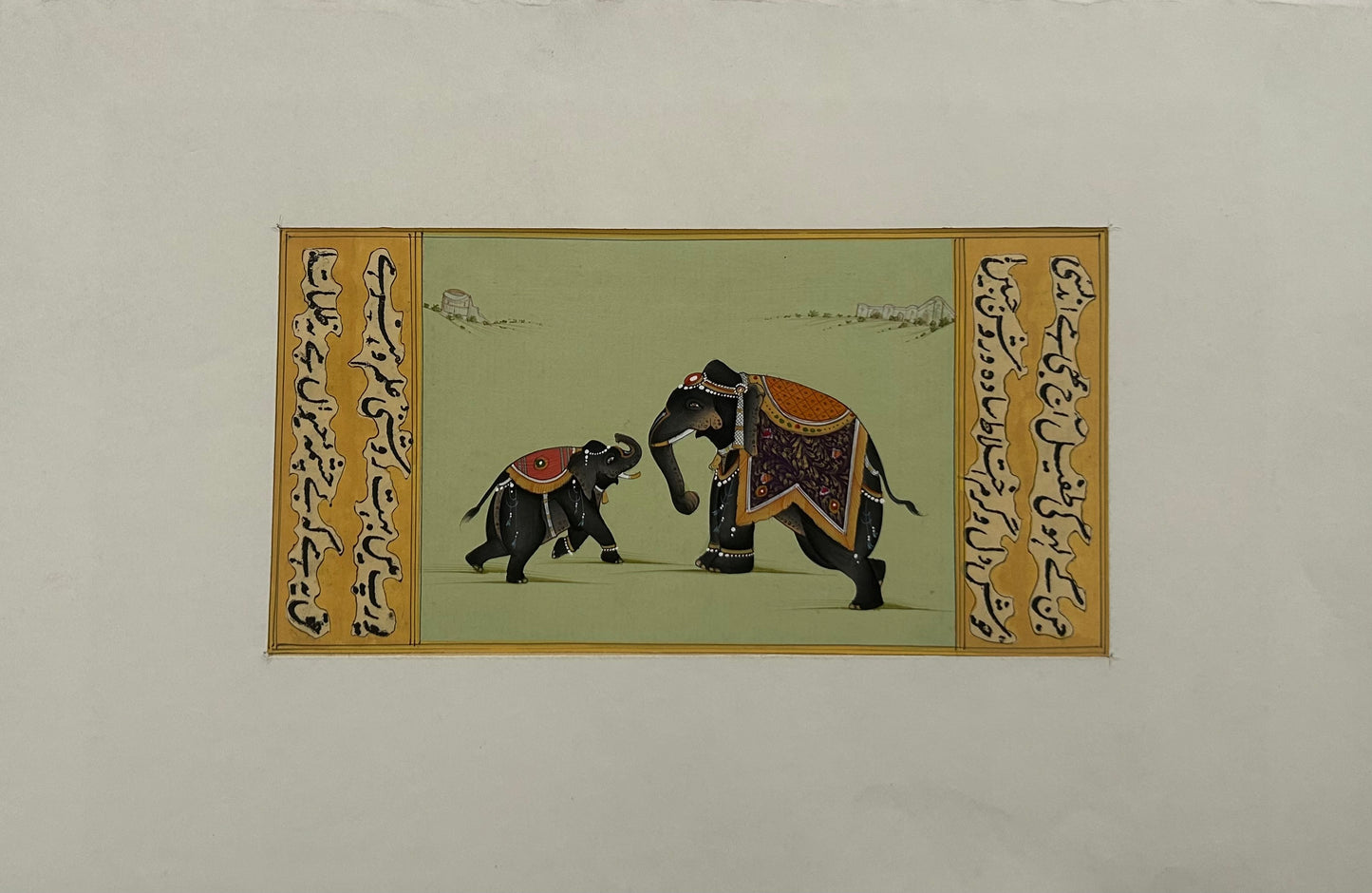 Indian Miniature Animal Painting
