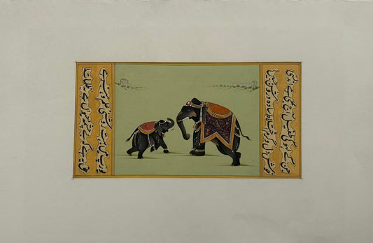 Indian Miniature Animal Painting