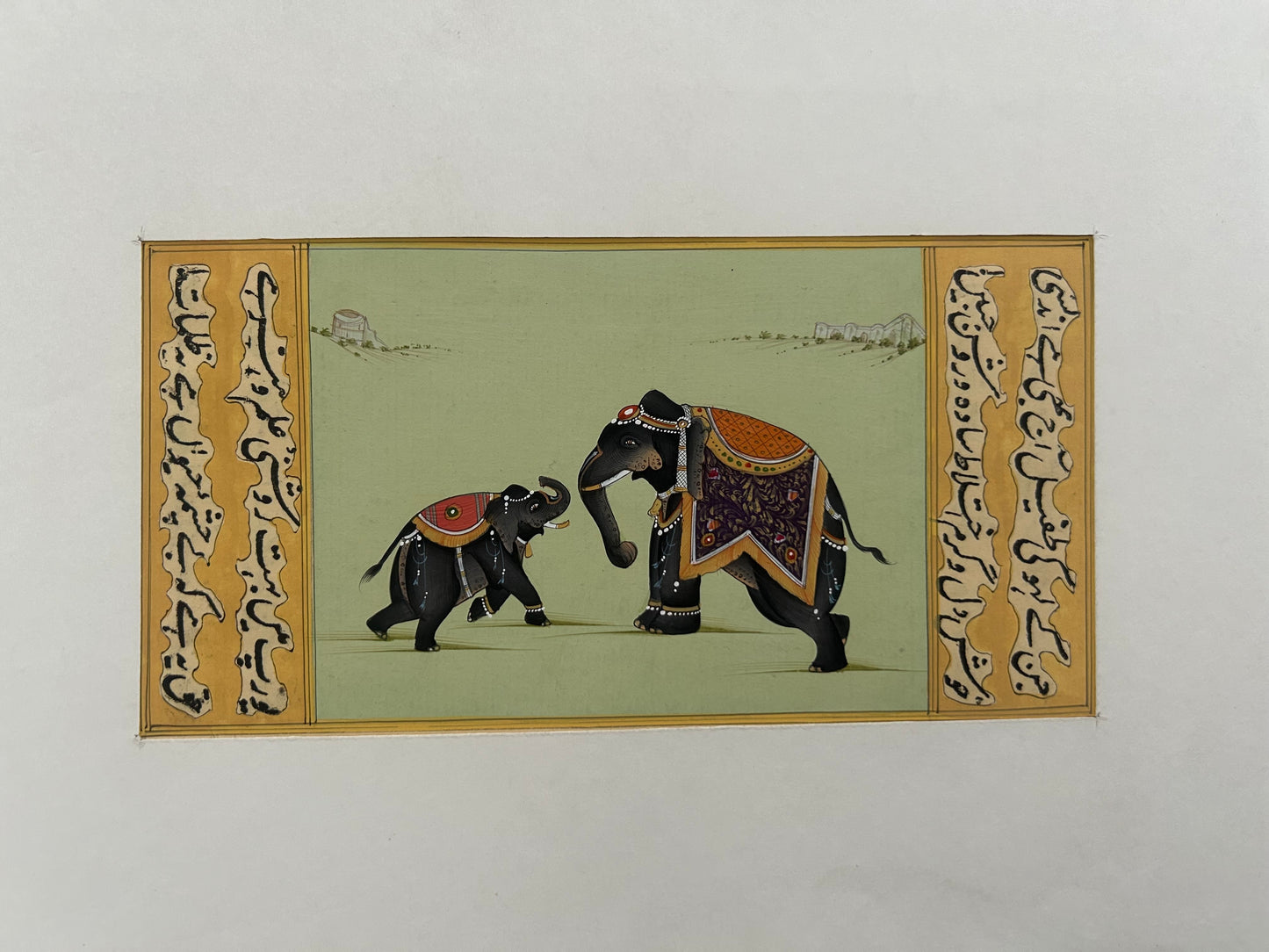 Indian Miniature Animal Painting