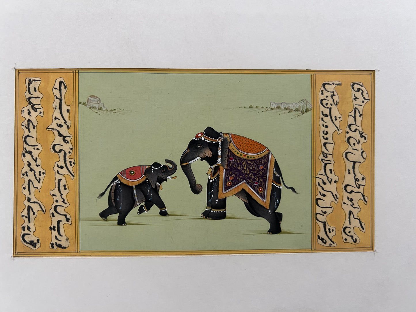 Indian Miniature Animal Painting