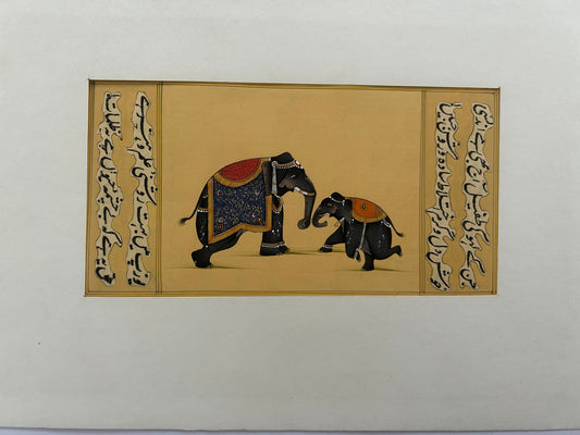 Indian Miniature Animal Painting