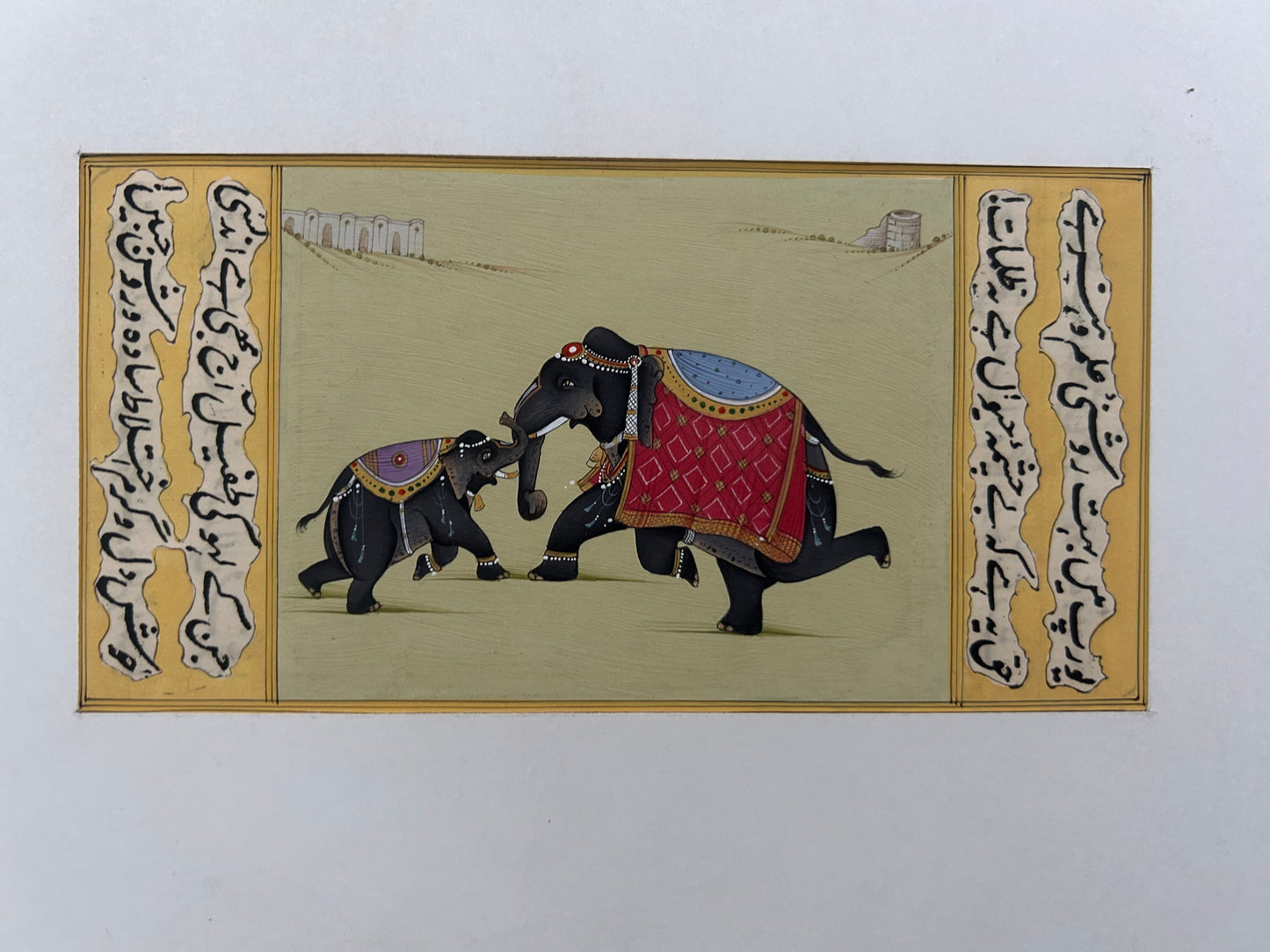 Indian Miniature Animal Painting