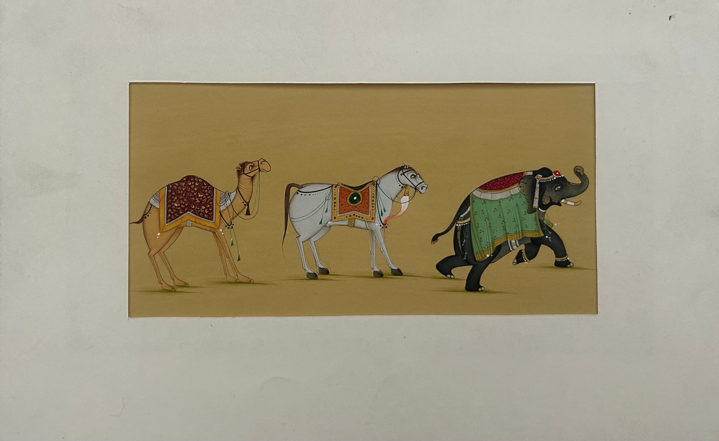 Indian Miniature Animal Painting
