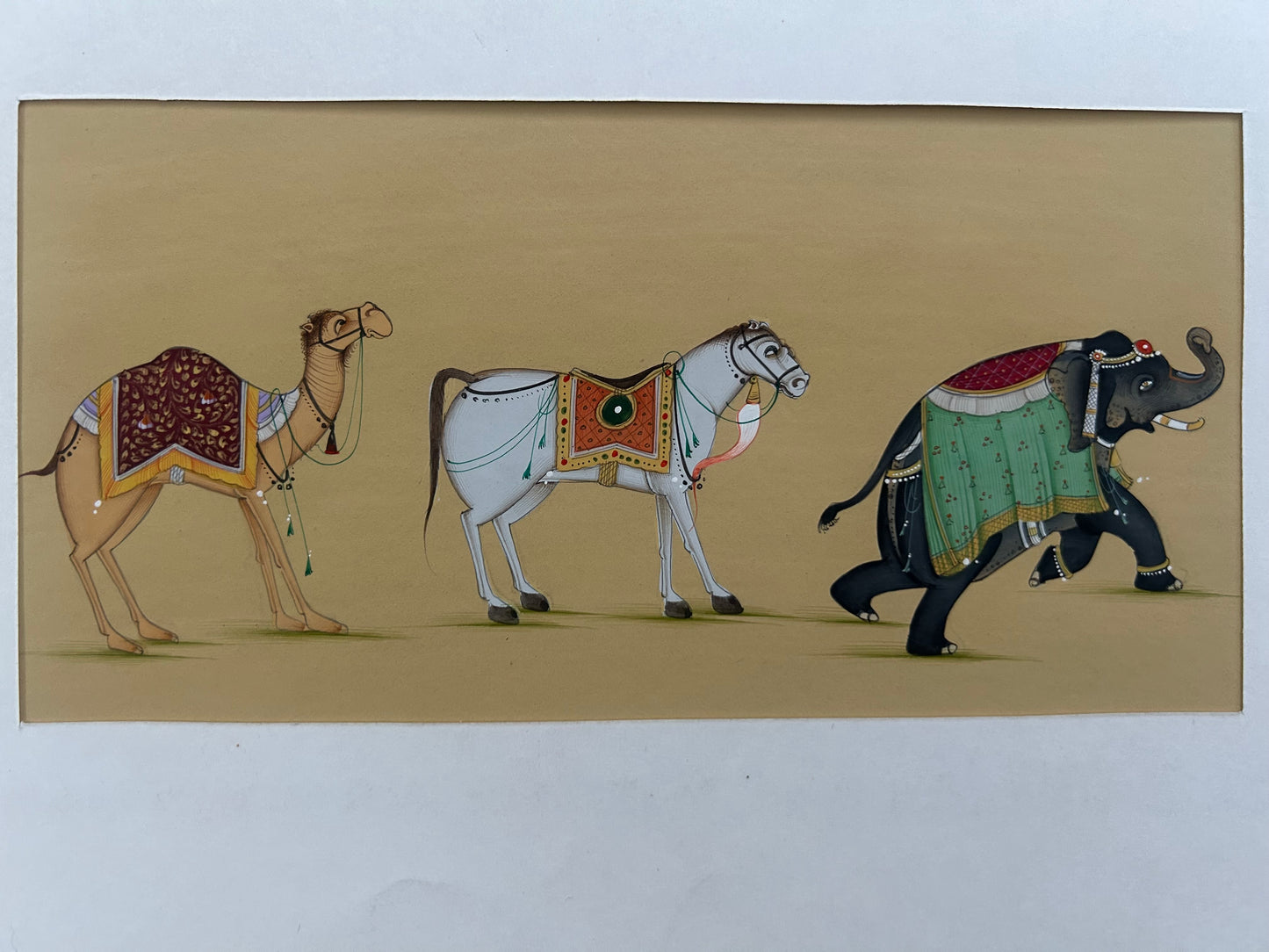 Indian Miniature Animal Painting