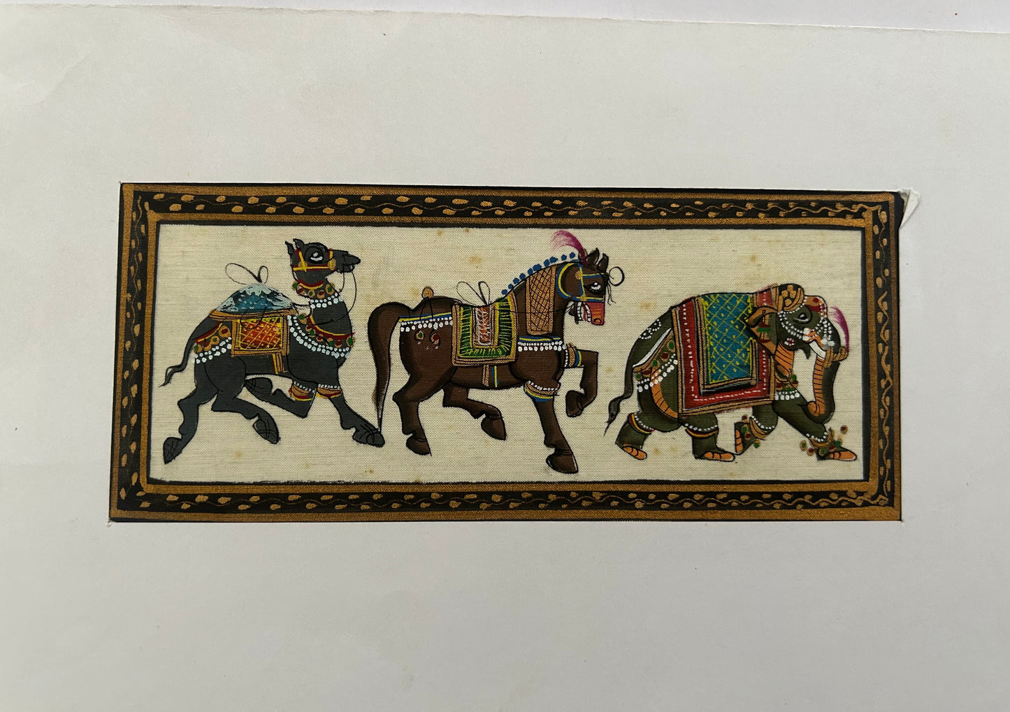 Indian Miniature Animal Painting
